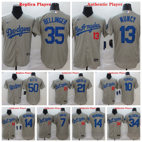 Los Angeles Dodgers Baseball Jerseys Nike MLB 50 Betts Jersey 35 Bellinger 21 Buehler 7 Urias Gray Home 2021 Men Women Youth Stitched S-XXXL, Blue;black
Los Angeles Dodgers Baseball Jerseys Nike MLB 50 Betts Jersey 35 Bellinger 21 Buehler 7 Urias Gray Home 2021 Men Women Youth Stitched S-XXXL, Blue;black