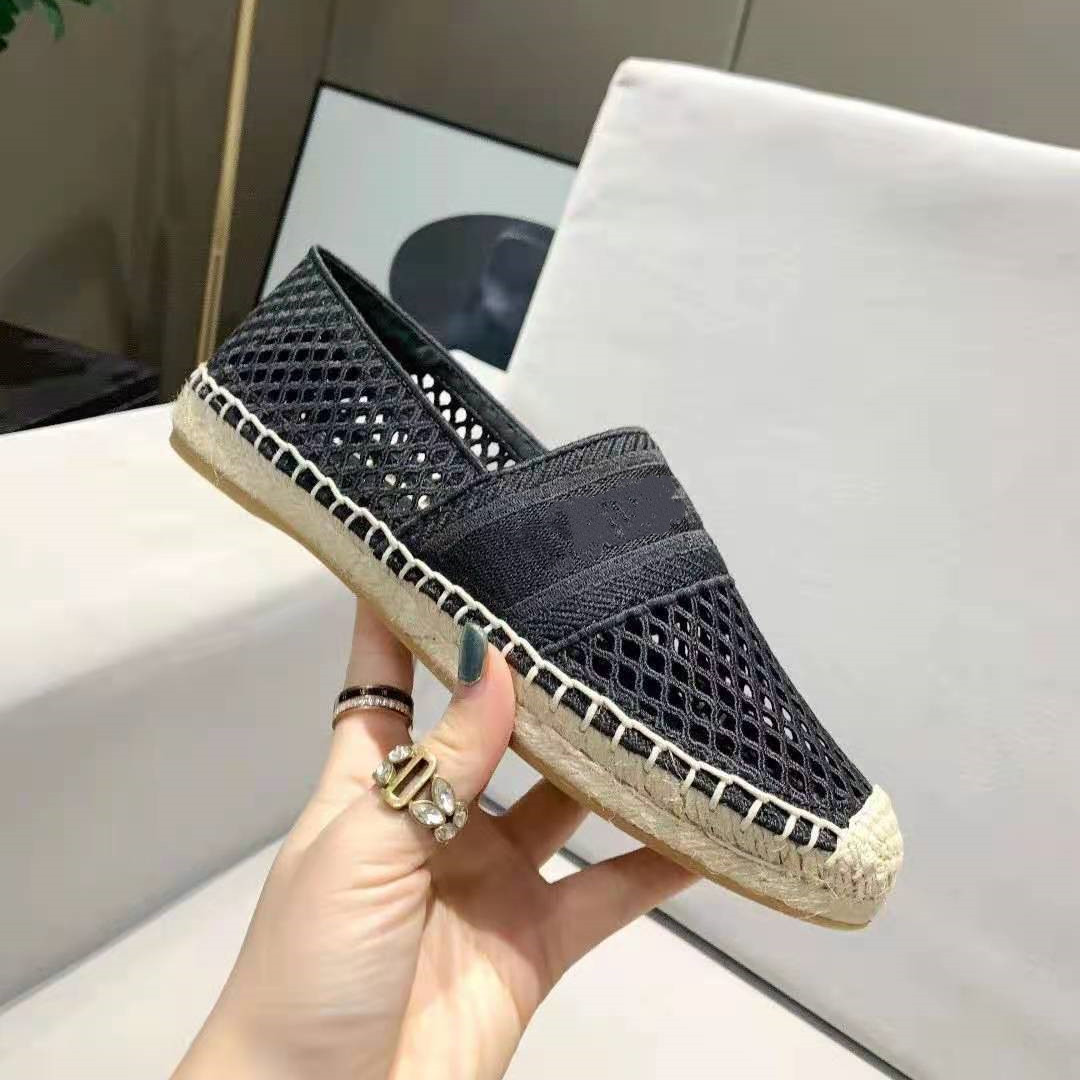 Femmes espadrille robe chaussures découpes k mec en coton de forme de la mode dame lettre brodée star en caoutchouc en caoutchouc