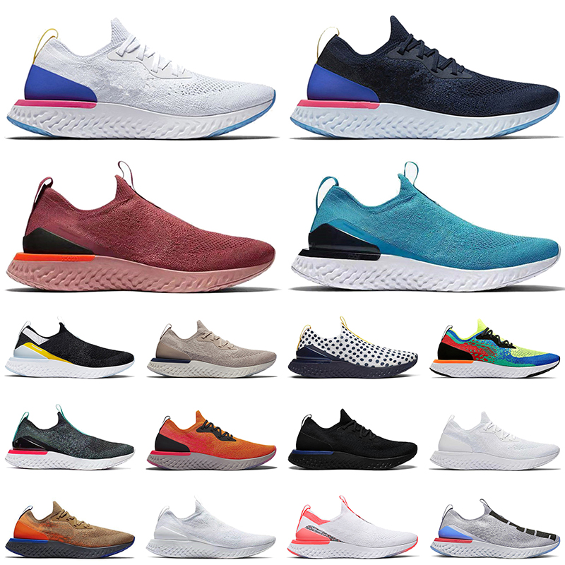 Designer Trainers Epic React Fly Knit Running Shoes Black White Pink Racer Blue Platinum Breathable Be Ture Belgium Jogging Walking Outdoor Tennis sports size 36-45, A1 36-45
Designer Trainers Epic React Fly Knit Running Shoes Black White Pink Racer Blue Platinum Breathable Be Ture Belgium Jogging Walking Outdoor Tennis sports size 36-45, A1 36-45