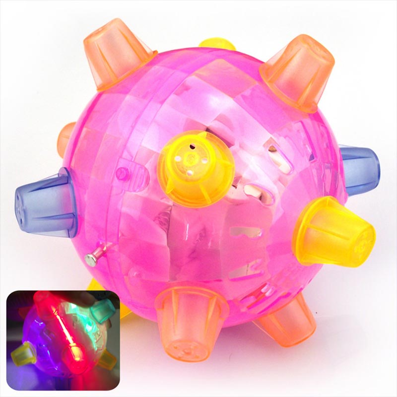 Jumping Activation Ball LED Light Up Music Flashing Bouncing Vibrating Ball Toys Dog Chew Electric Toys Dancing Ball Gift
Jumping Activation Ball LED Light Up Music Flashing Bouncing Vibrating Ball Toys Dog Chew Electric Toys Dancing Ball Gift