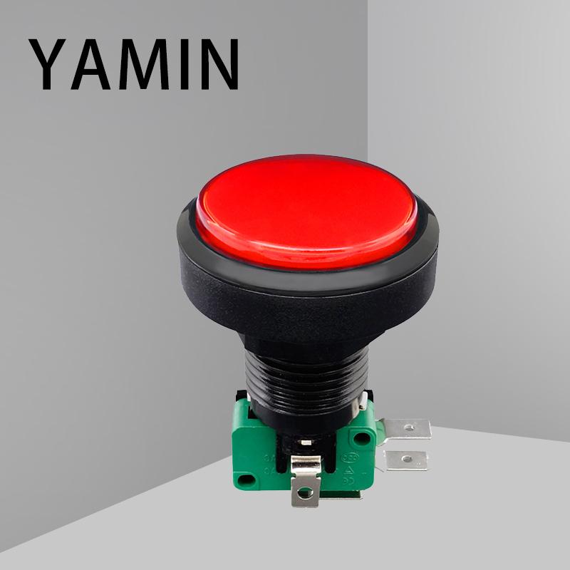 Smart Home Control Big Head Push Button Switch 41mm Game Machine Accesory Click Reset Momentary Power Part 1NO 1NC 16A 250VAC
Smart Home Control Big Head Push Button Switch 41mm Game Machine Accesory Click Reset Momentary Power Part 1NO 1NC 16A 250VAC