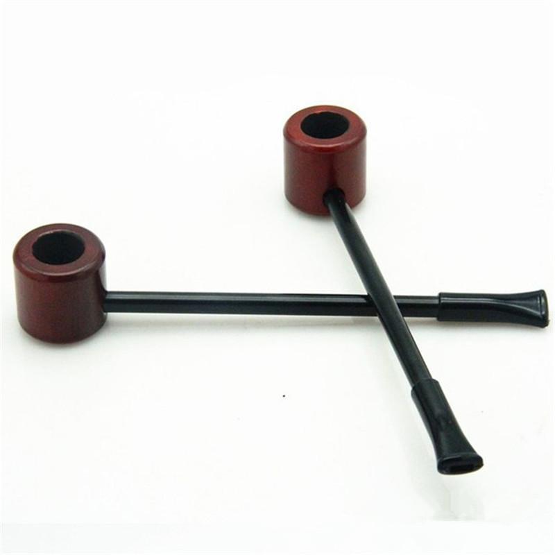 Ebony Wood Pipe Smoking Pipes Portable Smoking Pipe Tobacco Pipes Grinder Smoke Gifts Black/Coffee 2 Colors Random
Ebony Wood Pipe Smoking Pipes Portable Smoking Pipe Tobacco Pipes Grinder Smoke Gifts Black/Coffee 2 Colors Random