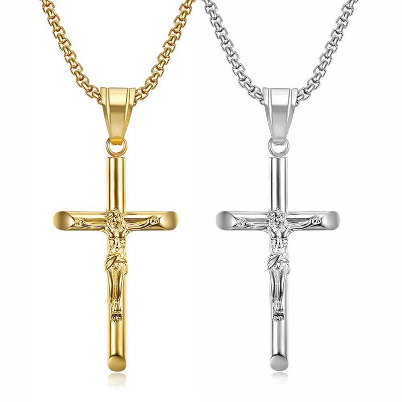 Pendant Necklaces Megin D Punk Hiphop Simple Cross Titanium Steel For Men Women Couple Friend Fashion Design Gift Jewelry, Silver
Pendant Necklaces Megin D Punk Hiphop Simple Cross Titanium Steel For Men Women Couple Friend Fashion Design Gift Jewelry, Silver