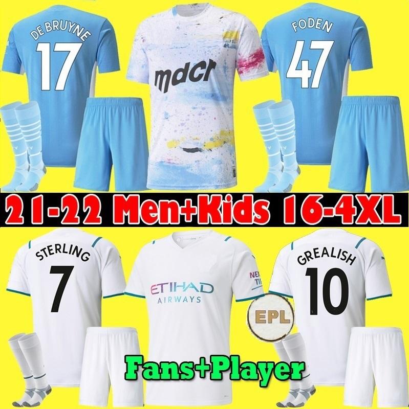 Player version Manchester soccer jerseys 21 22 GREALISH CITY STERLING FERRAN DE BRUYNE FODEN 2021 2022 football shirts men + kids kit sets u, Black;yellow
Player version Manchester soccer jerseys 21 22 GREALISH CITY STERLING FERRAN DE BRUYNE FODEN 2021 2022 football shirts men + kids kit sets u, Black;yellow