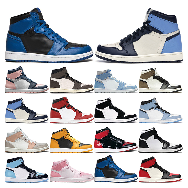 top men basketball shoes 1s jumpman 1 Dark Marina university Blue Hyper Royal Black White Bred Patent womens mens trainers sports sneakers size 5.5-12
top men basketball shoes 1s jumpman 1 Dark Marina university Blue Hyper Royal Black White Bred Patent womens mens trainers sports sneakers size 5.5-12