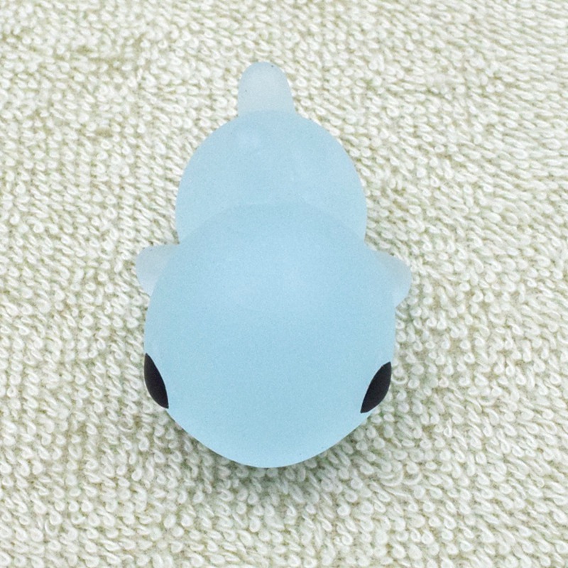 Luminous Cute Mochi Cat Squeeze Fun Kids Kawaii Toy Squishy Soft Stress Reliever Slow Rising Anti-stress Fidget Reliver 0551