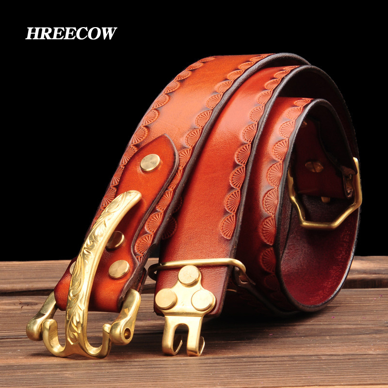 2021 New Copper Buckle Belt, Hand Belt Cavalry Men's Casual 35mm Width 100% Cowhide Genuine Leather Belts for Men Cowboy Pjew, Black
2021 New Copper Buckle Belt, Hand Belt Cavalry Men's Casual 35mm Width 100% Cowhide Genuine Leather Belts for Men Cowboy Pjew, Black