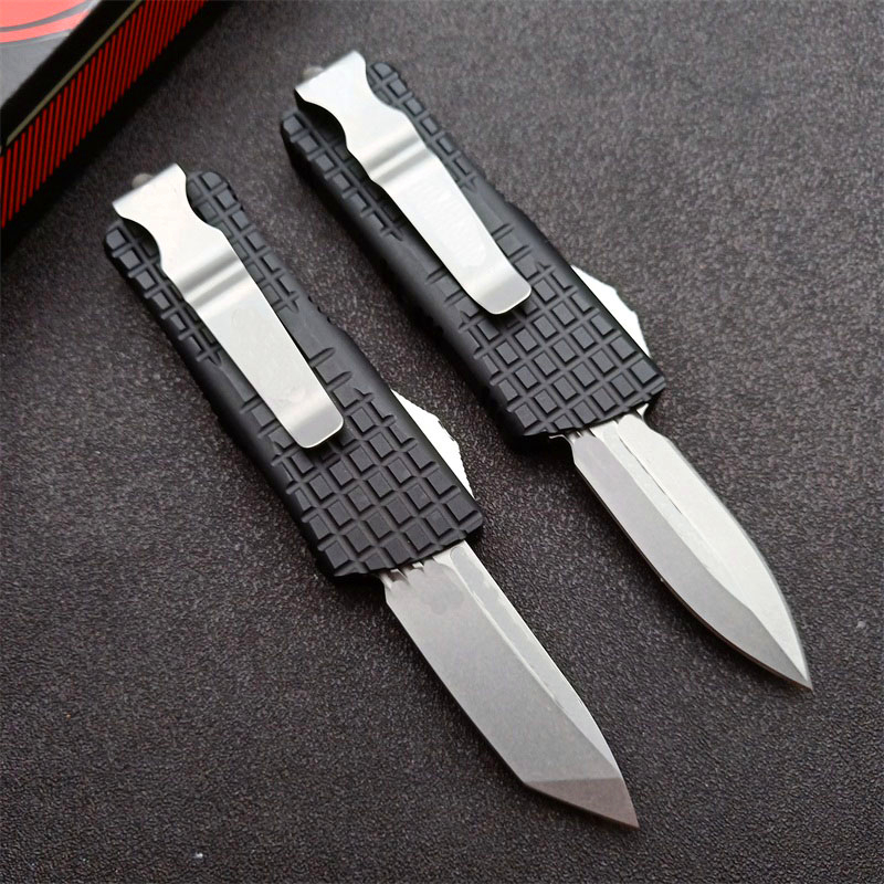 Factory Price MT UT Automatic Tactical Knife D2 Stone Wash Blade CNC 6061-T6 Handle EDC Knives With Nylon Bag
Factory Price MT UT Automatic Tactical Knife D2 Stone Wash Blade CNC 6061-T6 Handle EDC Knives With Nylon Bag