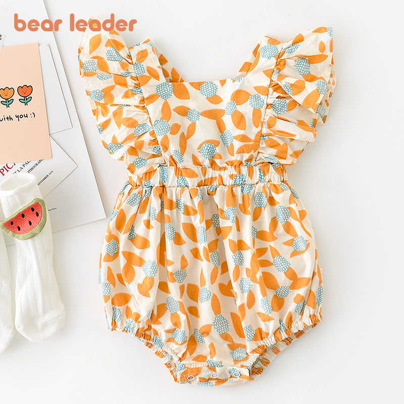 Bear Leader born Baby Floral Casual Bodysuits Fashion Infant Girls Summer Rompers Toddler Bebes Ruffles Clothes 0-2 Years 210708, Ah6192orange
Bear Leader born Baby Floral Casual Bodysuits Fashion Infant Girls Summer Rompers Toddler Bebes Ruffles Clothes 0-2 Years 210708, Ah6192orange