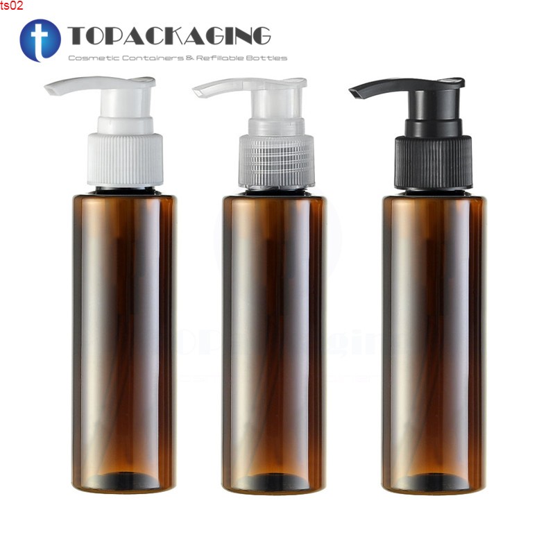 30PCS*100ML Lotion Pump Bottle Amber Plastic Refillable Shampoo Packing Empty Cosmetic Container Shower Gel Essential Oil Samplehigh qualtit
30PCS*100ML Lotion Pump Bottle Amber Plastic Refillable Shampoo Packing Empty Cosmetic Container Shower Gel Essential Oil Samplehigh qualtit