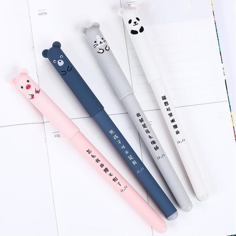 Pcs/set Erasable Gel Pen Kawaii Bear Blue Ink 0.35mm Cute Gift Student School Stationery Supply Pens
Pcs/set Erasable Gel Pen Kawaii Bear Blue Ink 0.35mm Cute Gift Student School Stationery Supply Pens