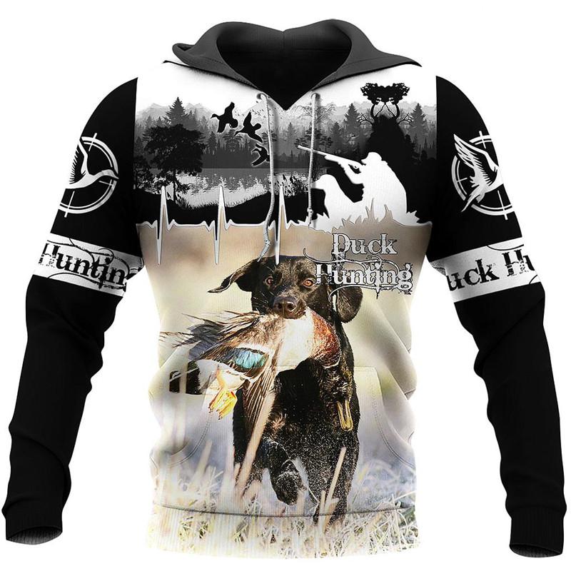 Men's Hoodies & Sweatshirts Casual Sweatshirt Duck Hunting Pattern 3D Overall Printing Harajuku Street Hooded Pullover Unisex Zipper Hoodie, Black
Men's Hoodies & Sweatshirts Casual Sweatshirt Duck Hunting Pattern 3D Overall Printing Harajuku Street Hooded Pullover Unisex Zipper Hoodie, Black