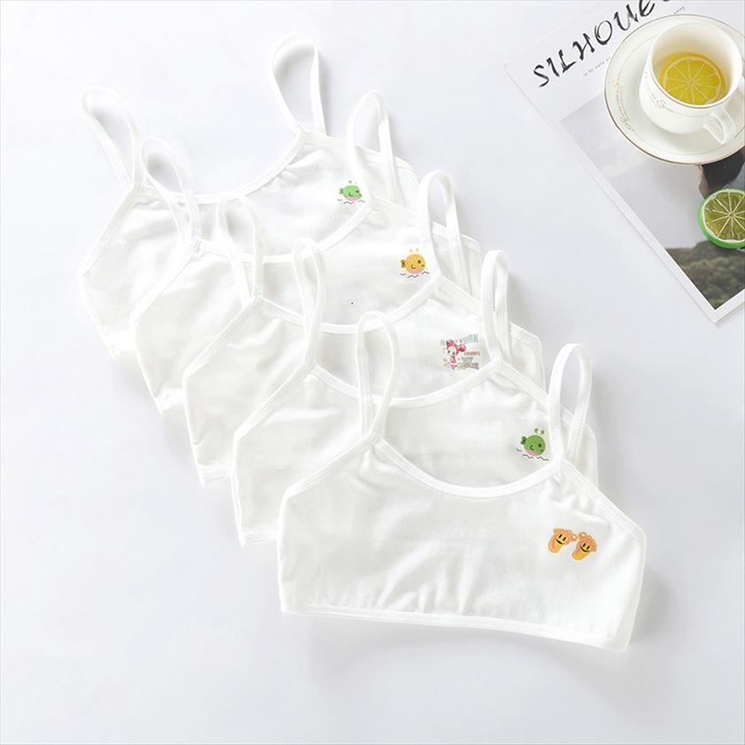 3pcs children sling vest for girls bra cotton teenager underwear student training bras cute bralette tube random pattern, Blue
3pcs children sling vest for girls bra cotton teenager underwear student training bras cute bralette tube random pattern, Blue
