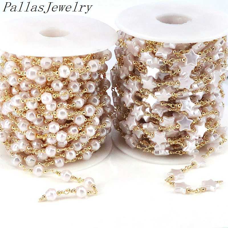 5 Meters Round Star Pearl Shell DIY Necklace Bracelet For Women Jewelry Making Bulk Brass Chains
5 Meters Round Star Pearl Shell DIY Necklace Bracelet For Women Jewelry Making Bulk Brass Chains