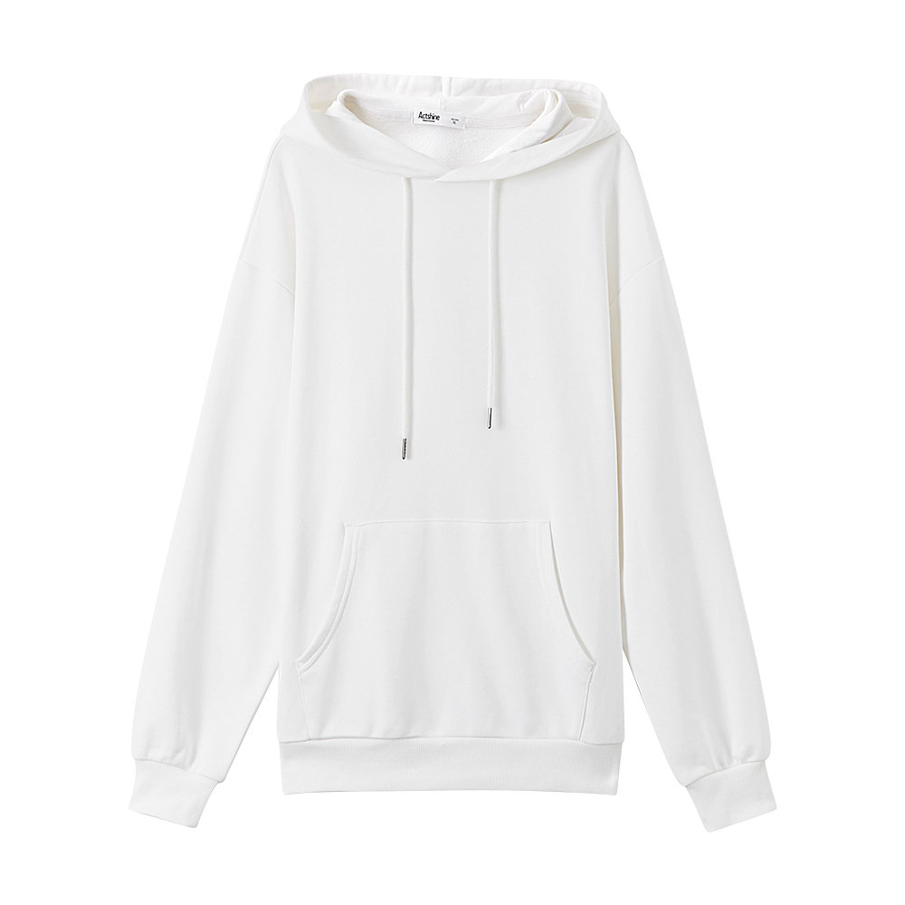 Metersbonwe Spring Base Hoodies Male Hooded Sweatshirts High Quality Solid Color Fashion Unisex Skateboard Hoodies 201020