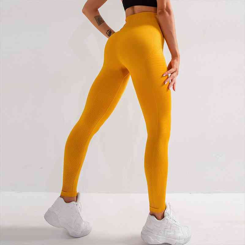 energy seamless fitness running gym women leggings pant high waist tummy control push up sport wear, Black
energy seamless fitness running gym women leggings pant high waist tummy control push up sport wear, Black