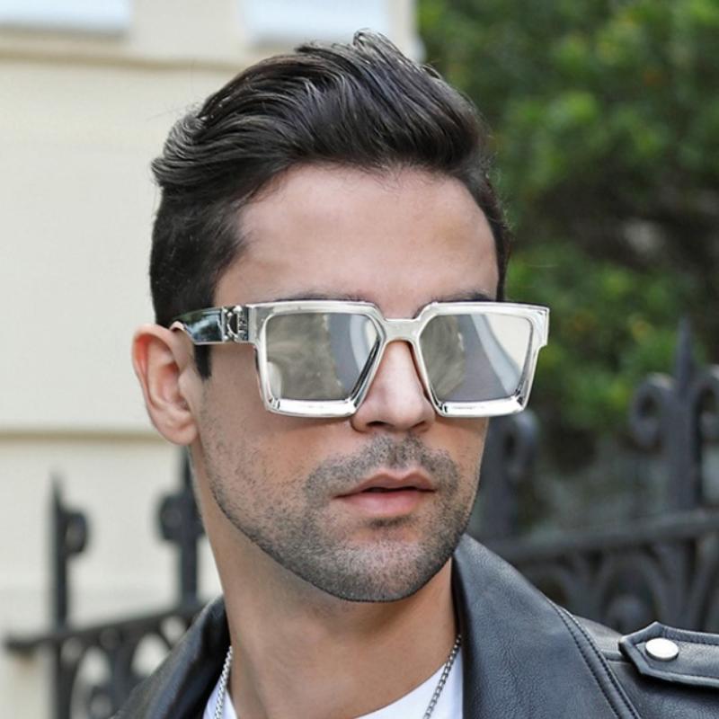 Sunglasses ZENOTTIC Luxury Cool Square UV400 Men Vintage Brand Design Millionaires Oversized Big Frame Shades Sun Glasse Woman, White;black
Sunglasses ZENOTTIC Luxury Cool Square UV400 Men Vintage Brand Design Millionaires Oversized Big Frame Shades Sun Glasse Woman, White;black