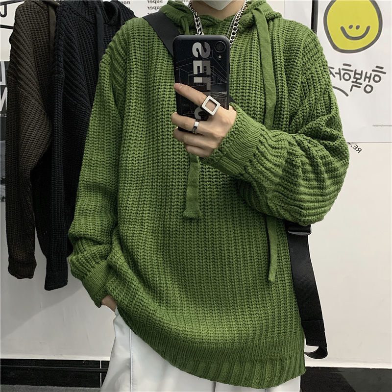 2021 New Winter Thick Hooded Sweater Men's Warm Fashion Casual Retro Knitted Pullover Men Wild Loose Korean Sweaters Mens Clothes M- Jj1j, Brown
2021 New Winter Thick Hooded Sweater Men's Warm Fashion Casual Retro Knitted Pullover Men Wild Loose Korean Sweaters Mens Clothes M- Jj1j, Brown