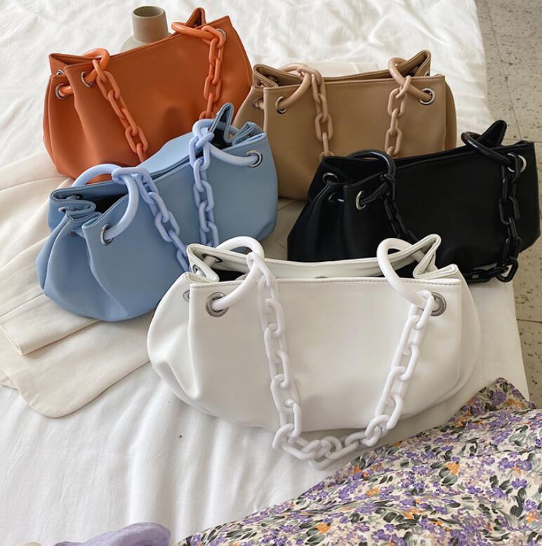 Casual Pleated Chain Clouds Bag Women Shoulder Bags 2021 Women's Designer Handbag Large Capacity Crossbody Messenger Bags Clutch, Black
Casual Pleated Chain Clouds Bag Women Shoulder Bags 2021 Women's Designer Handbag Large Capacity Crossbody Messenger Bags Clutch, Black