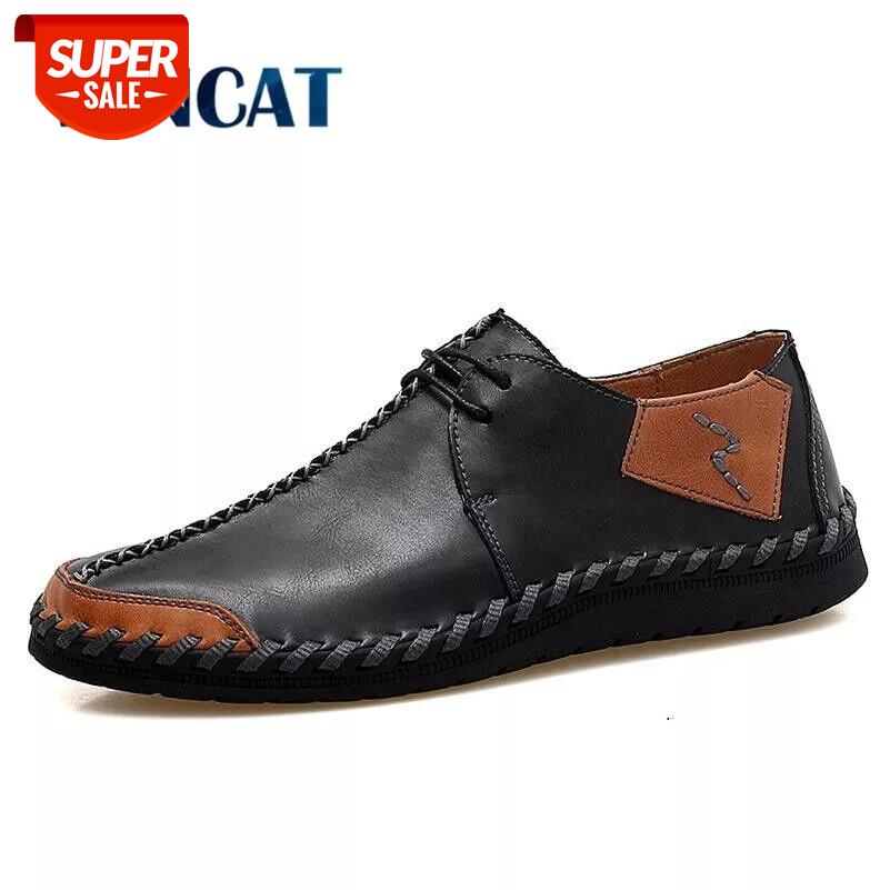 VANCAT Brand New Men Shoes Big Size 38-47 Mens Shoes Casual High Quality Split Leather Lace Up Man Flats #9K1s
VANCAT Brand New Men Shoes Big Size 38-47 Mens Shoes Casual High Quality Split Leather Lace Up Man Flats #9K1s