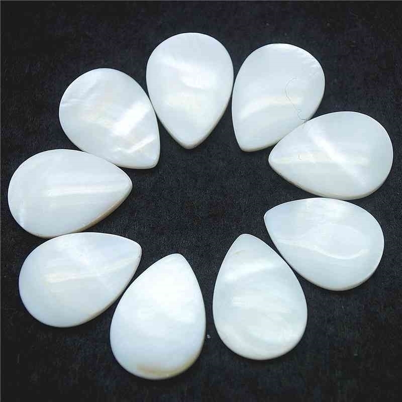 30PCS White Shell Cabochons Mother Of Pearl Loose Beads NO Hole Teardrop Shape 13x18MM 18X25MM DIY Jewelry Accessories
30PCS White Shell Cabochons Mother Of Pearl Loose Beads NO Hole Teardrop Shape 13x18MM 18X25MM DIY Jewelry Accessories