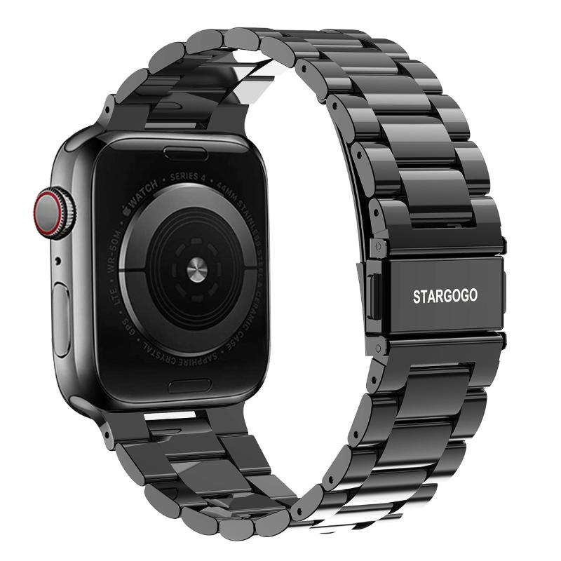 Watch Bands Stargogo Stainless Steel Metal Chain Straps Integrated For AppleWatch Band 38/40/42/44mm Series6/SE/5/4/3/2/1
Watch Bands Stargogo Stainless Steel Metal Chain Straps Integrated For AppleWatch Band 38/40/42/44mm Series6/SE/5/4/3/2/1