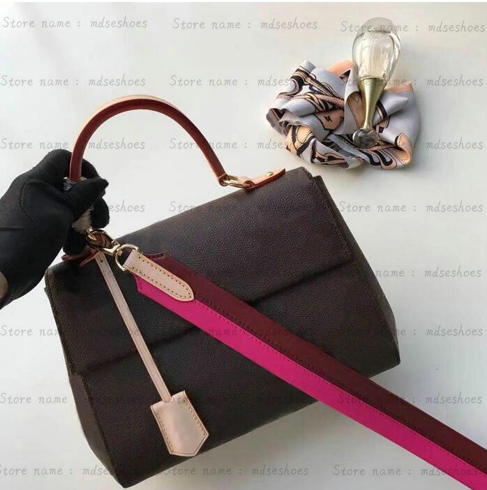 CLUNY BB Designer Handle Bag Handbag With Key Bell Colorful Leather Strap Fuchsia/Bordeaux Red Luxurys Designers Flap Women Cross Body
CLUNY BB Designer Handle Bag Handbag With Key Bell Colorful Leather Strap Fuchsia/Bordeaux Red Luxurys Designers Flap Women Cross Body