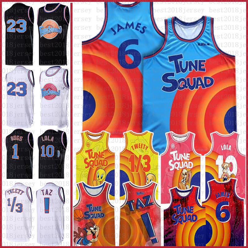 23 Space Tune Squad Lebron 6 James Movie Basketball Jersey 2021 7 R.Runner 1 Bugs 10 Lola ! Taz 1/3 Tweety 2 D.DUCK jerseys NCAA, Black;red
23 Space Tune Squad Lebron 6 James Movie Basketball Jersey 2021 7 R.Runner 1 Bugs 10 Lola ! Taz 1/3 Tweety 2 D.DUCK jerseys NCAA, Black;red