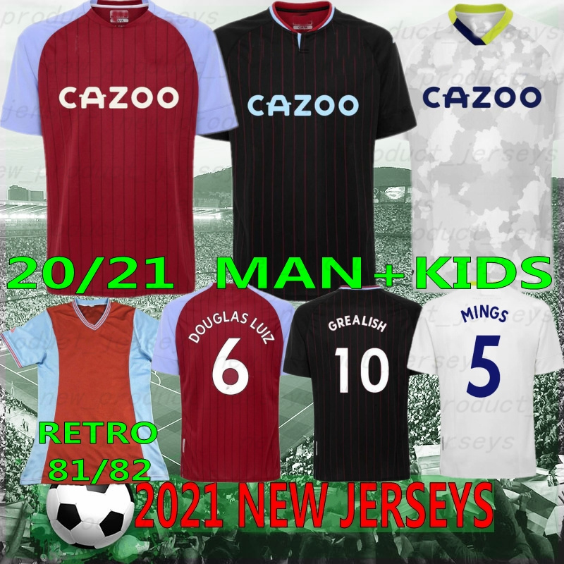 20/21 Thai Aston Soccer jerseys WATKINS WESLEY GREALISH Football Shirt villa EL GHAZI HOURIHANE M.TREZEGUET McGINN men kids kit uniform, Grey
20/21 Thai Aston Soccer jerseys WATKINS WESLEY GREALISH Football Shirt villa EL GHAZI HOURIHANE M.TREZEGUET McGINN men kids kit uniform, Grey