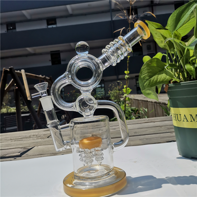 high quality 14 inches big reclycer birdcage dab rigs hookah special perc glass smoking water pipe 14mm bowls
high quality 14 inches big reclycer birdcage dab rigs hookah special perc glass smoking water pipe 14mm bowls