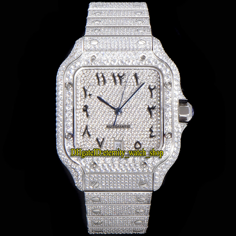 eternity Jewelry Watches 2021 TWF WSA0018 Paved Diamonds ETA A2824 Automatic Mens Watch Fully Iced Out Diamond Arabic Dial Quick Switch Steel Bracelet Super Edition, Watch waterproof production cost
eternity Jewelry Watches 2021 TWF WSA0018 Paved Diamonds ETA A2824 Automatic Mens Watch Fully Iced Out Diamond Arabic Dial Quick Switch Steel Bracelet Super Edition, Watch waterproof production cost