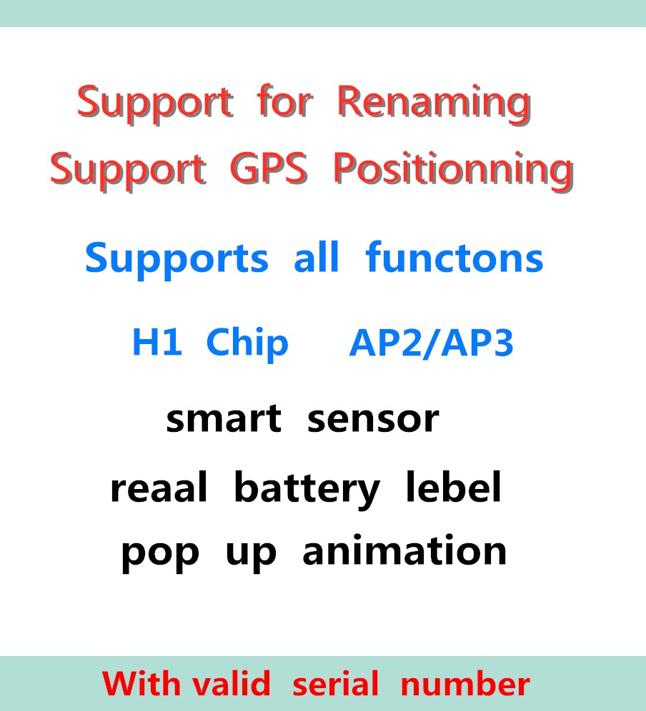 Air Gen AP2 H1 chip transparent metal hinge wireless charging Bluetooth headset optical detection box PK 2/3 Pro earplugs second generation
Air Gen AP2 H1 chip transparent metal hinge wireless charging Bluetooth headset optical detection box PK 2/3 Pro earplugs second generation