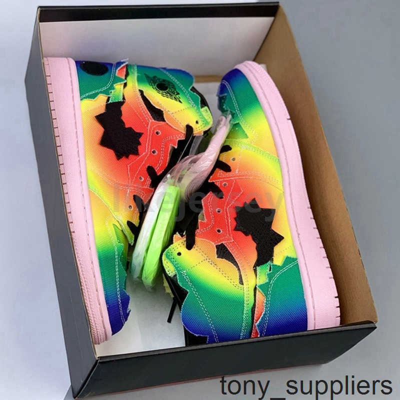 New Release J Balvin 1 Basketball Shoes 1s Super Bowl Rainbow Tie Dye Mens Trainers Sports Sneakers Size 40-47, #1 
New Release J Balvin 1 Basketball Shoes 1s Super Bowl Rainbow Tie Dye Mens Trainers Sports Sneakers Size 40-47, #1