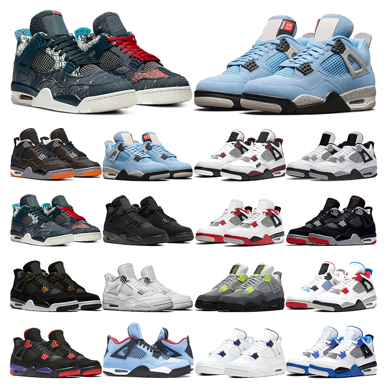 men basketball shoes 4s University Blue Black Cat Pure Money White cement bred Sashiko Starfish outdoor sports mens trainer, 1 university blue
men basketball shoes 4s University Blue Black Cat Pure Money White cement bred Sashiko Starfish outdoor sports mens trainer, 1 university blue