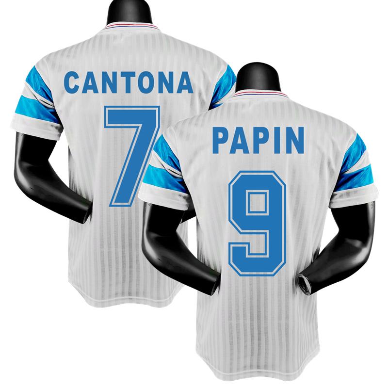 Men' Tracksuits 1990 1991 OM MARSEILLE RETRO SOCCER SHIRT PAPIN CANTONA CAMISA DE TIME MAILLOT FOOT CAMISETA FUTBOL UNIFOR, No name no number
Men' Tracksuits 1990 1991 OM MARSEILLE RETRO SOCCER SHIRT PAPIN CANTONA CAMISA DE TIME MAILLOT FOOT CAMISETA FUTBOL UNIFOR, No name no number