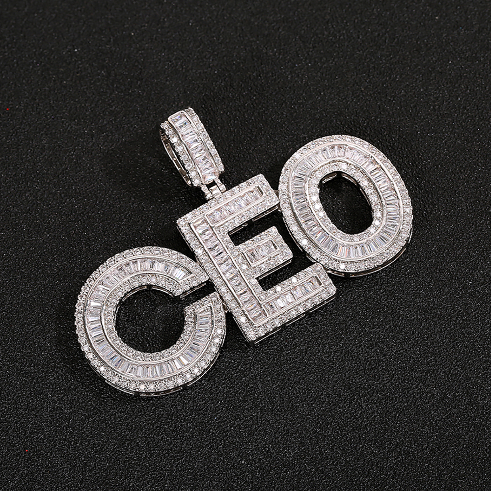 Custom Name Baguettes Letters Pendant With Free Rope Chain Gold Silver Bling Zirconia Men Hip Hop Pendant Jewelry
Custom Name Baguettes Letters Pendant With Free Rope Chain Gold Silver Bling Zirconia Men Hip Hop Pendant Jewelry