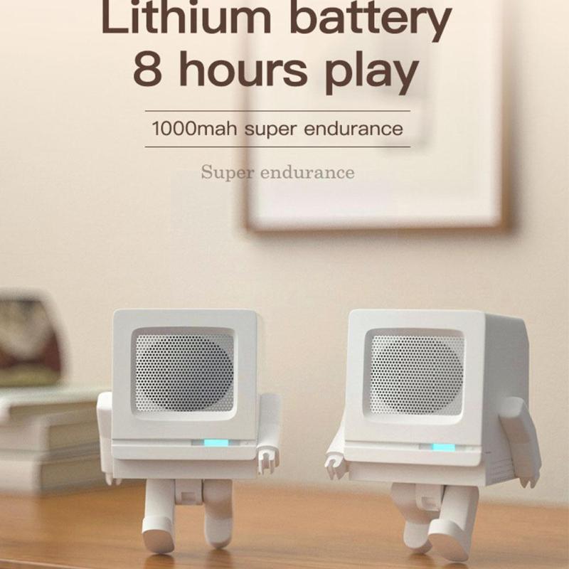 Portable Speakers Computer Humanoid Speaker Bluetooth 5.0 Desktop Wireless Subwoofer Mini Y3Z4
Portable Speakers Computer Humanoid Speaker Bluetooth 5.0 Desktop Wireless Subwoofer Mini Y3Z4