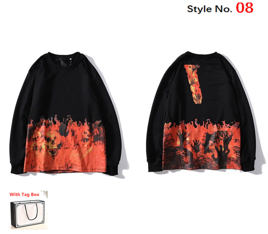 Wholesale Men Sweatshirt Womens Long Sleeve High Quality Hoodies Cotton Tops with Labels Hip Hop Letters Printed with Box, 1 pcs button
Wholesale Men Sweatshirt Womens Long Sleeve High Quality Hoodies Cotton Tops with Labels Hip Hop Letters Printed with Box, 1 pcs button