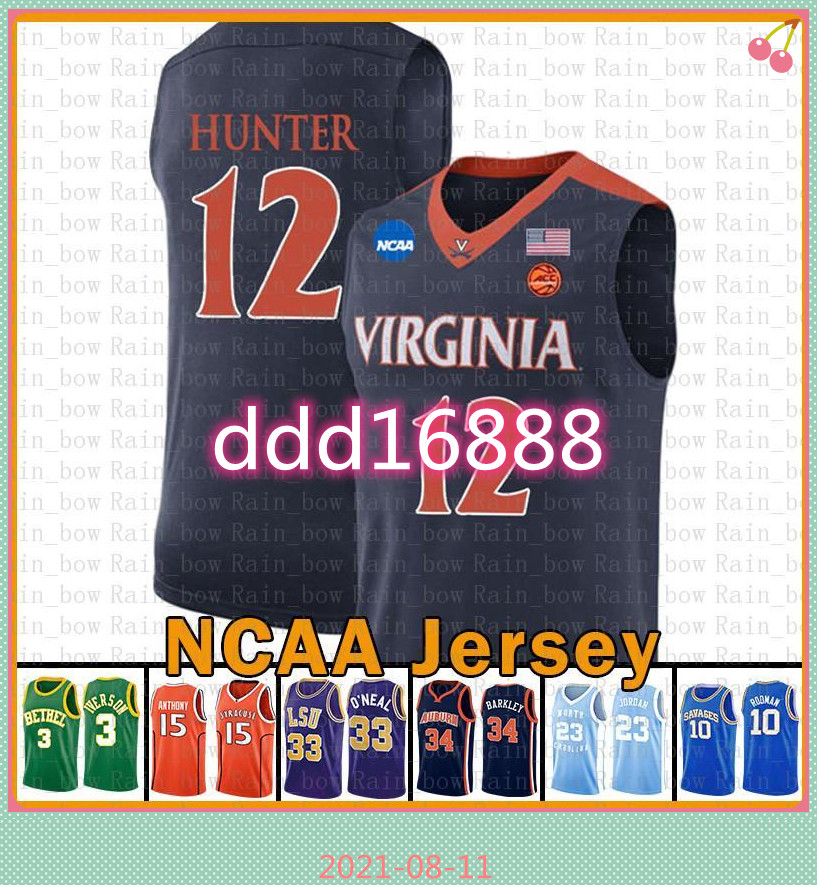 De'Andre 12 Hunter Kyrie NCAA 11 Virginia Cavaliers Irving Stephen 30 Curry Kawhi Basketball Jersey Dwyane 3 Wade University Allen Leon, Black
De'Andre 12 Hunter Kyrie NCAA 11 Virginia Cavaliers Irving Stephen 30 Curry Kawhi Basketball Jersey Dwyane 3 Wade University Allen Leon, Black