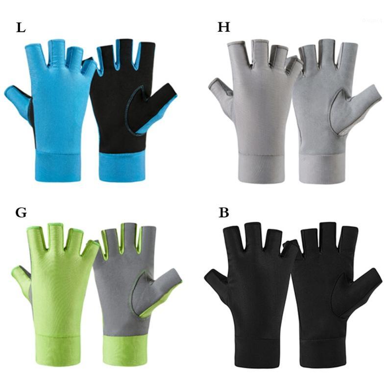 Ice silk sun protection half finger gloves Show Two Fingers Fishing Bike Bicycle Wear-resistant Breathable Anti-skid Gloves1, Hl
Ice silk sun protection half finger gloves Show Two Fingers Fishing Bike Bicycle Wear-resistant Breathable Anti-skid Gloves1, Hl