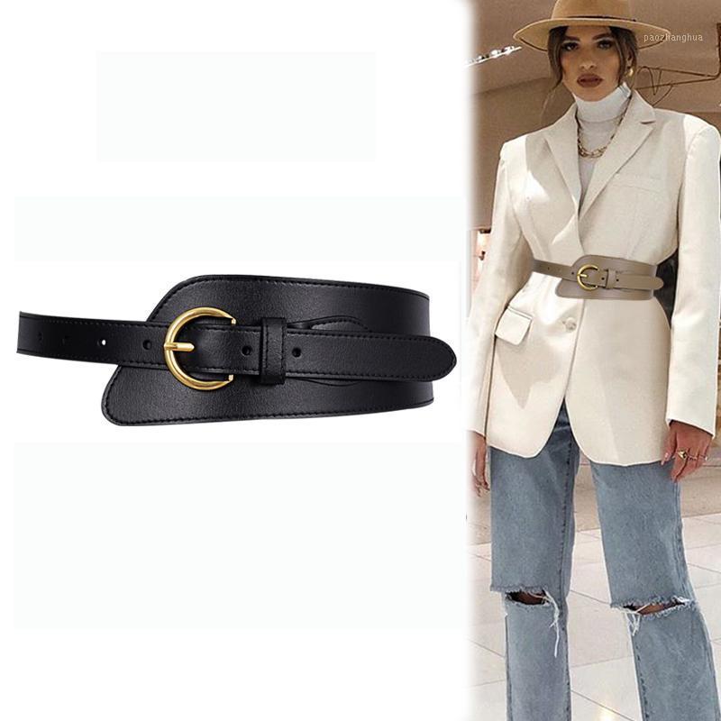 Belts Fashion Punk Rocker Wide For Women European Style Classlic Metal Pin Buckle Black Soft PU Leather Irregular Waistbands, Black;brown
Belts Fashion Punk Rocker Wide For Women European Style Classlic Metal Pin Buckle Black Soft PU Leather Irregular Waistbands, Black;brown