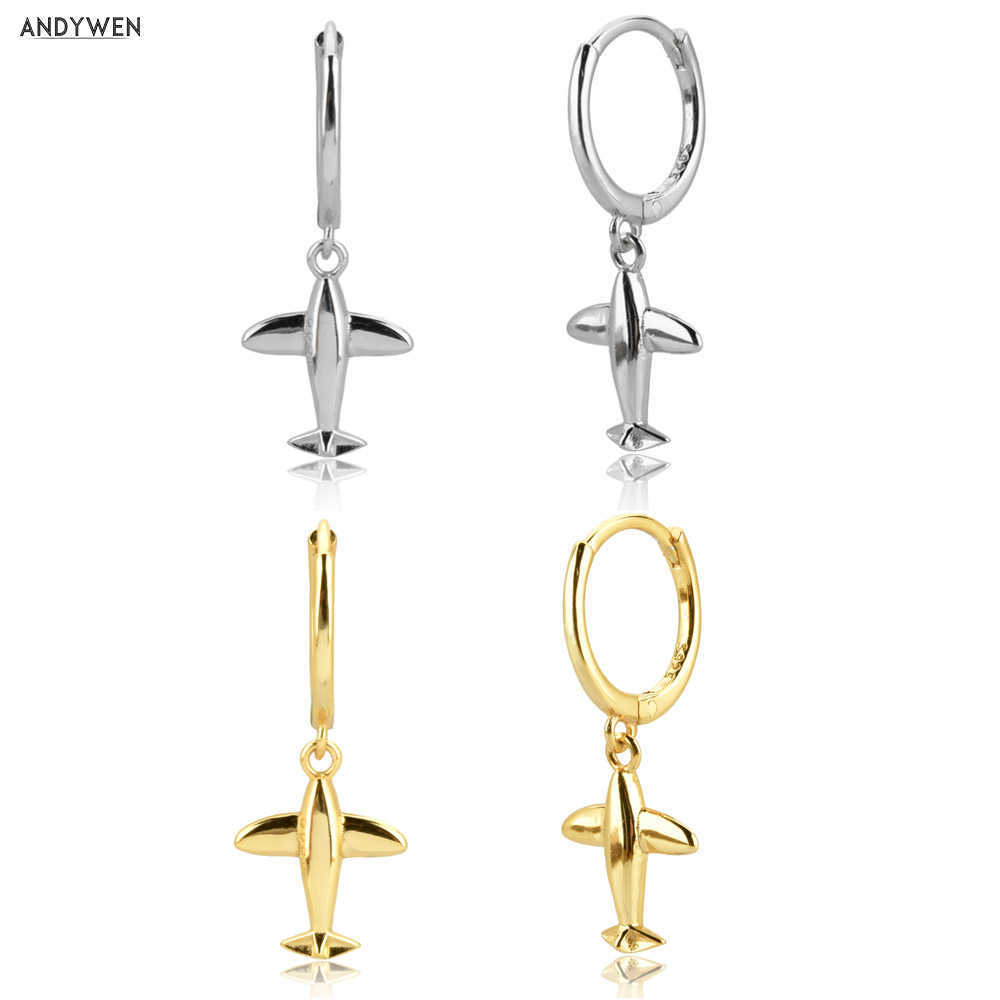 ANDYWEN 925 Sterling Silver Slim Aircraft Drop Earring Party Wedding Luxury Jewelry For Women Piercing Pendiente 210608
ANDYWEN 925 Sterling Silver Slim Aircraft Drop Earring Party Wedding Luxury Jewelry For Women Piercing Pendiente 210608