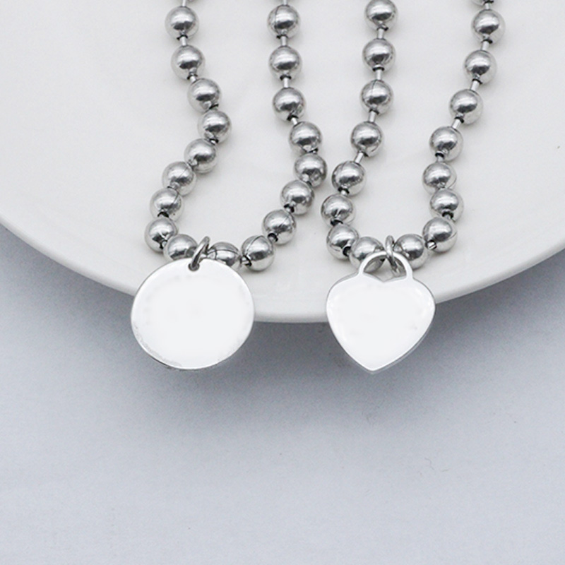 logo luxury Bracelets Strands Stainless Steel Round Heart Beaded Chains Bracelet on Hand Couple Fashion Jewelry Wholesale Gifts for girlfrie, Black
logo luxury Bracelets Strands Stainless Steel Round Heart Beaded Chains Bracelet on Hand Couple Fashion Jewelry Wholesale Gifts for girlfrie, Black