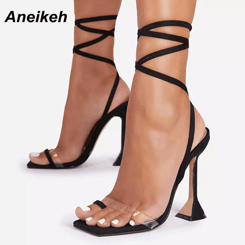 Aneikeh New2021 Fashion Women Shoes Spike Heels Open DRESS Cross-Tied PU Classics Prints Ankle Strap Lace-Up Rome Animal Black
Aneikeh New2021 Fashion Women Shoes Spike Heels Open DRESS Cross-Tied PU Classics Prints Ankle Strap Lace-Up Rome Animal Black