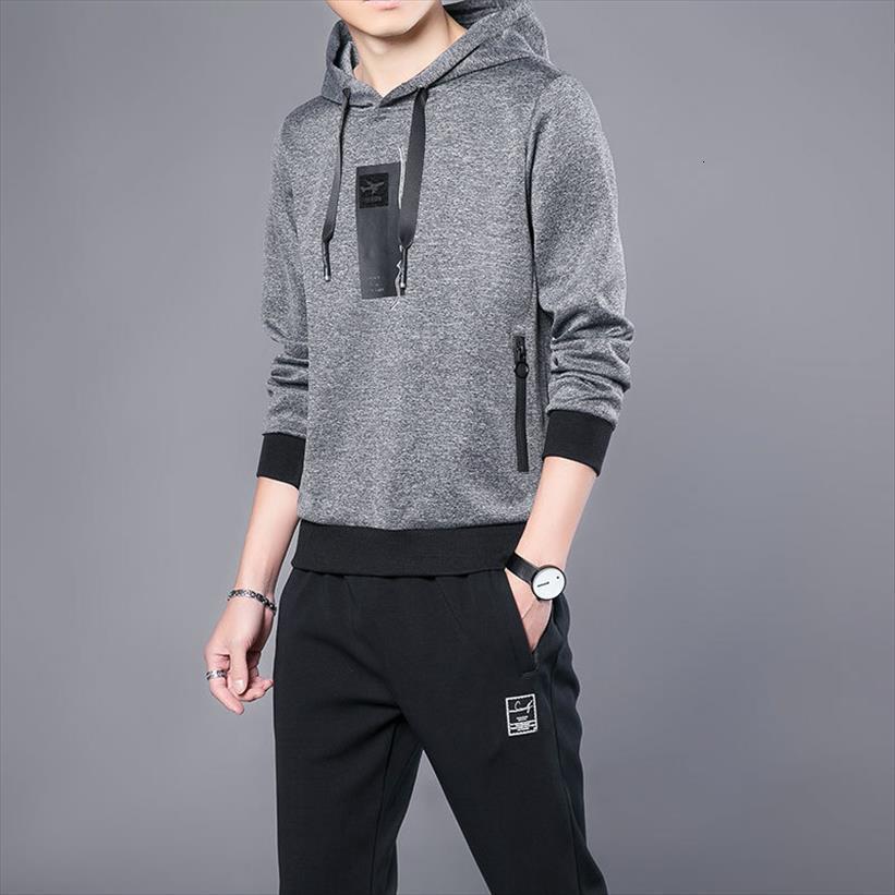 casual suit autumn fashion men tracksuits long sleeve sweater hooded pants large sports wear tracksuit sport, Gray
casual suit autumn fashion men tracksuits long sleeve sweater hooded pants large sports wear tracksuit sport, Gray