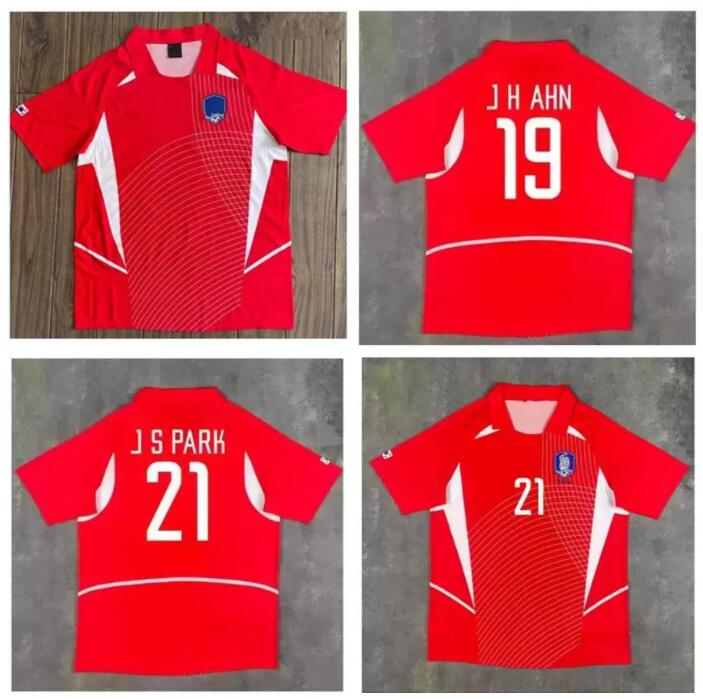 2002 KOREA jersey national team PARK K H SEOL M B HONG J H AHN retro soccer jerseys 02 home red Vintage South Camiseta de fútbol Classic football shirts, Beige
2002 KOREA jersey national team PARK K H SEOL M B HONG J H AHN retro soccer jerseys 02 home red Vintage South Camiseta de fútbol Classic football shirts, Beige