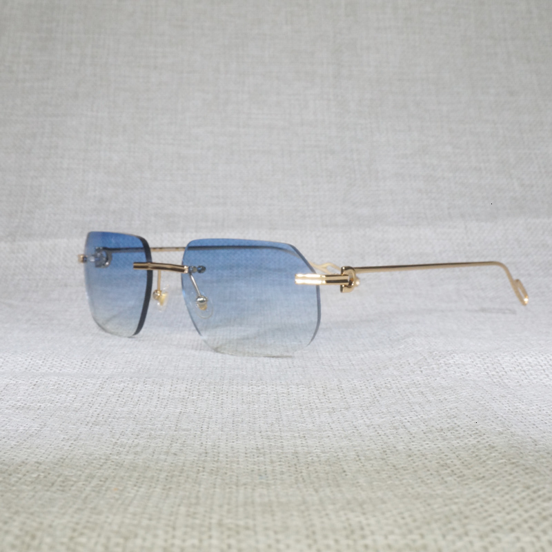01 Vintage Rimless Square Sunglasses Men Oculos New Lens Shape Shade Metal Frame Clear Glasses for Reading Gafas Women Outdoor 1130, White;black
01 Vintage Rimless Square Sunglasses Men Oculos New Lens Shape Shade Metal Frame Clear Glasses for Reading Gafas Women Outdoor 1130, White;black