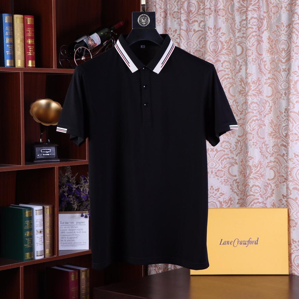 2021 New High Quality Tops Tees Men's Shirts Business Men Brands Polo Shirt 3d Embroidery Turn-down Collar Mens Cotton M3og, Black
2021 New High Quality Tops Tees Men's Shirts Business Men Brands Polo Shirt 3d Embroidery Turn-down Collar Mens Cotton M3og, Black