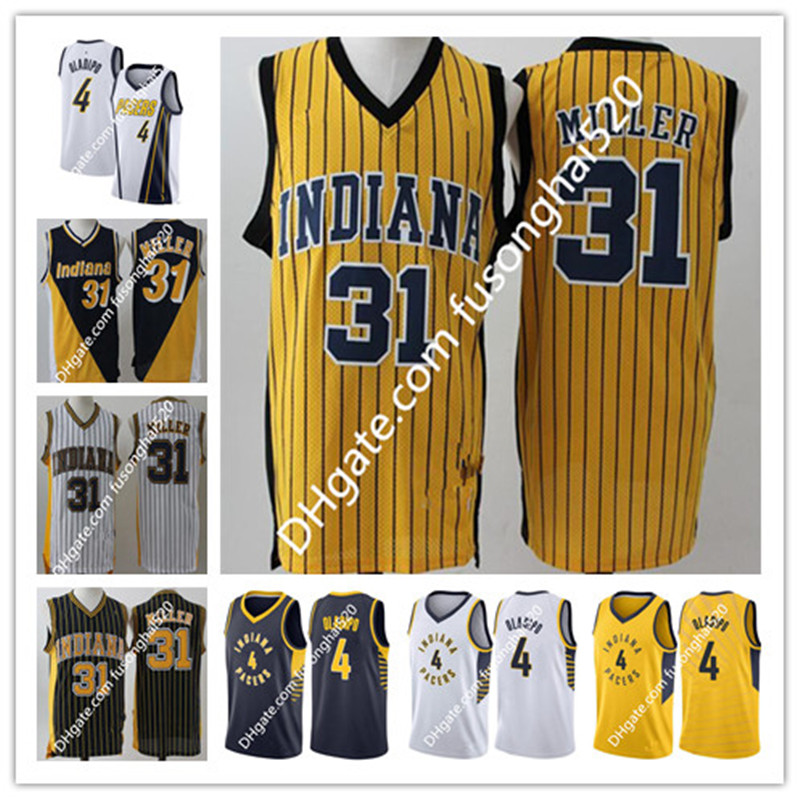 Men's Victor Oladipo Jersey Indiana Pacers 4 Men Basketball Reggie Miller 31 Uniform Stitched Navy Blue Black White Yellow, Black;red
Men's Victor Oladipo Jersey Indiana Pacers 4 Men Basketball Reggie Miller 31 Uniform Stitched Navy Blue Black White Yellow, Black;red