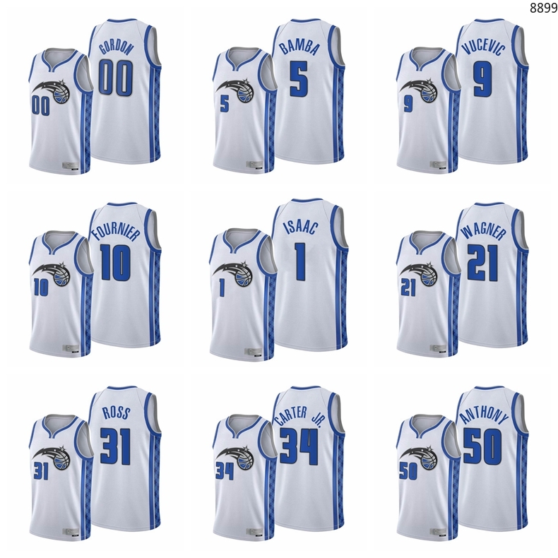 Jonathan Isaac 1 Cole Anthony 50 Wendell Carter Jr. 34 Terrence Ross 31 Mohamed Bamba 5 OrlandoMagicMen 2020-21 Edition Earned W, Black;red
Jonathan Isaac 1 Cole Anthony 50 Wendell Carter Jr. 34 Terrence Ross 31 Mohamed Bamba 5 OrlandoMagicMen 2020-21 Edition Earned W, Black;red